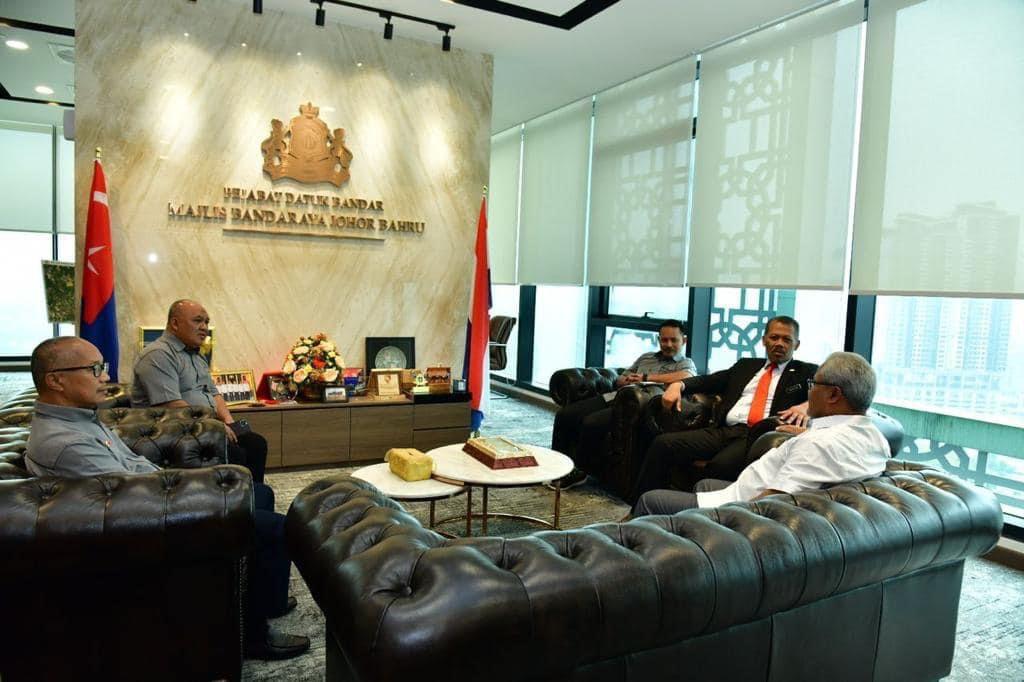 Kunjungan Hormat Ke Majlis Bandaraya Johor Bahru