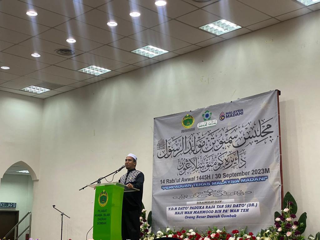 Naib Johan Sempena Sambutan Maulidur Rasul Daerah Gombak Tahun 2023