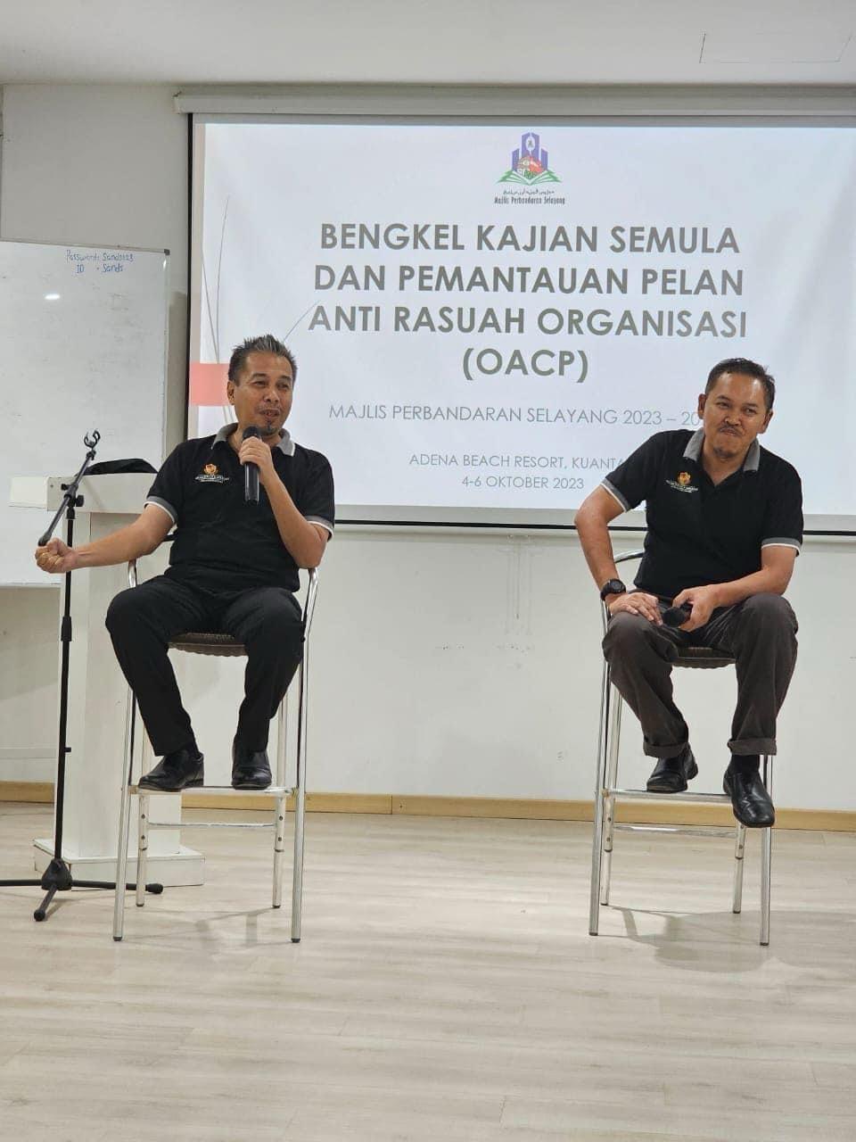 Bengkel Kajian Semula dan Pemantauan Pelan Anti Rasuah (OACP) MPS 2023-2027