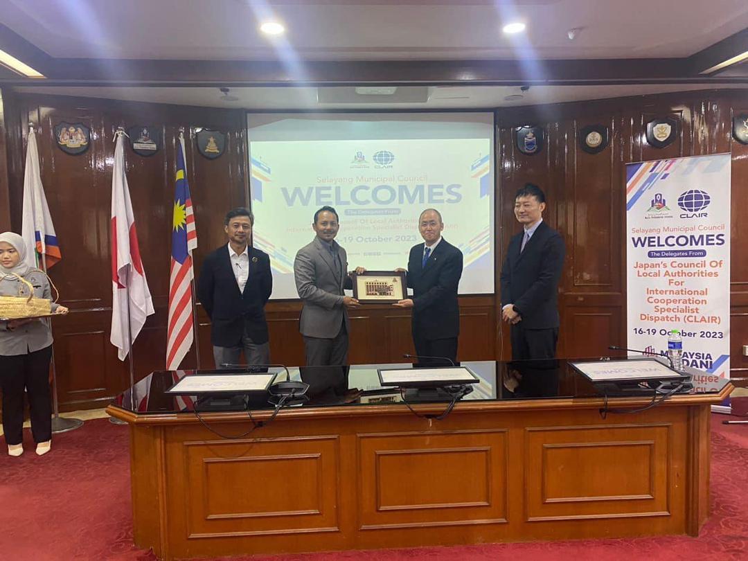 Lawatan Japan Council of Local Authorities for International Relations (JCLAIR) Ke Majlis Perbandaran Selayang
