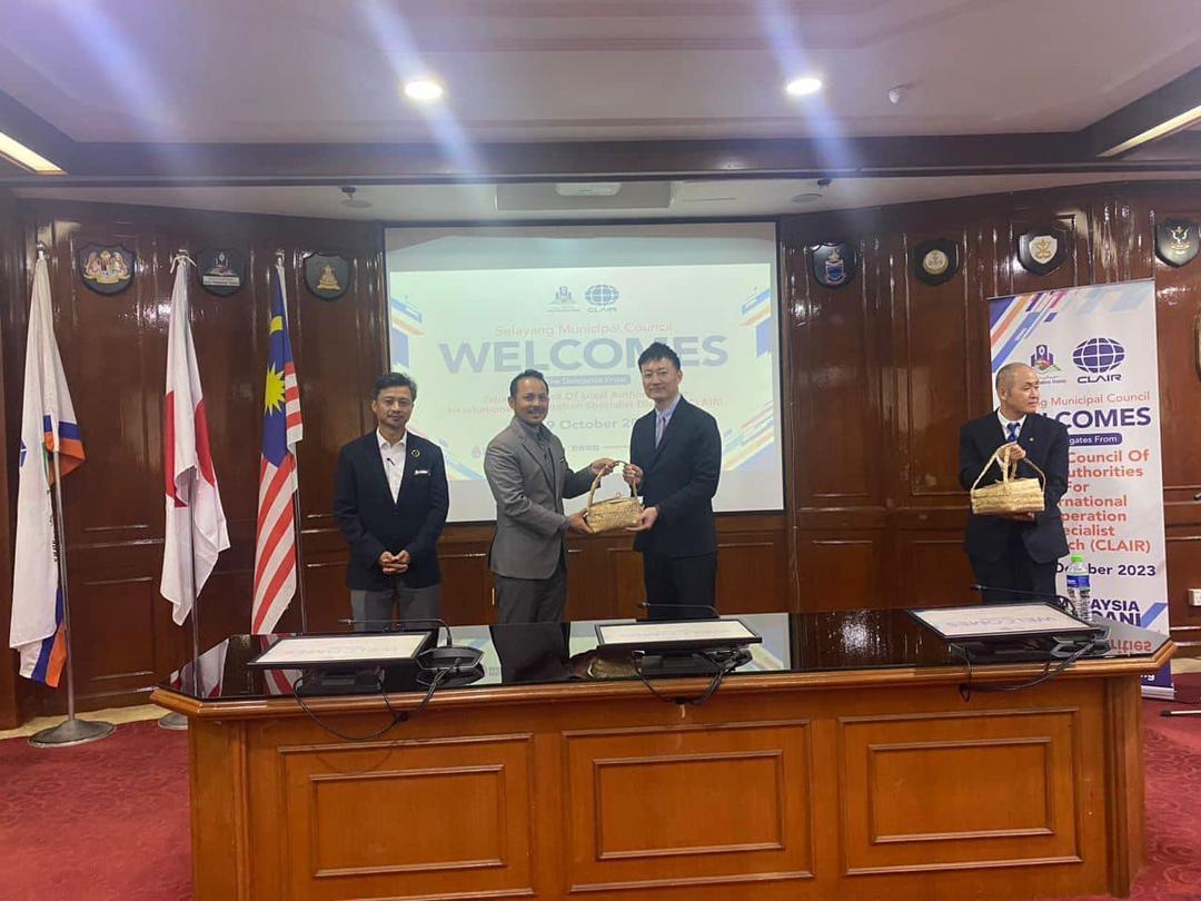 Lawatan Japan Council of Local Authorities for International Relations (JCLAIR) Ke Majlis Perbandaran Selayang