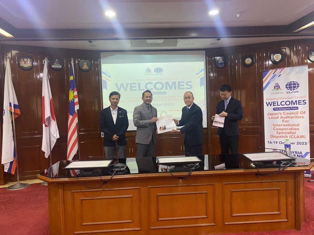 Lawatan Japan Council of Local Authorities for International Relations (JCLAIR) Ke Majlis Perbandaran Selayang