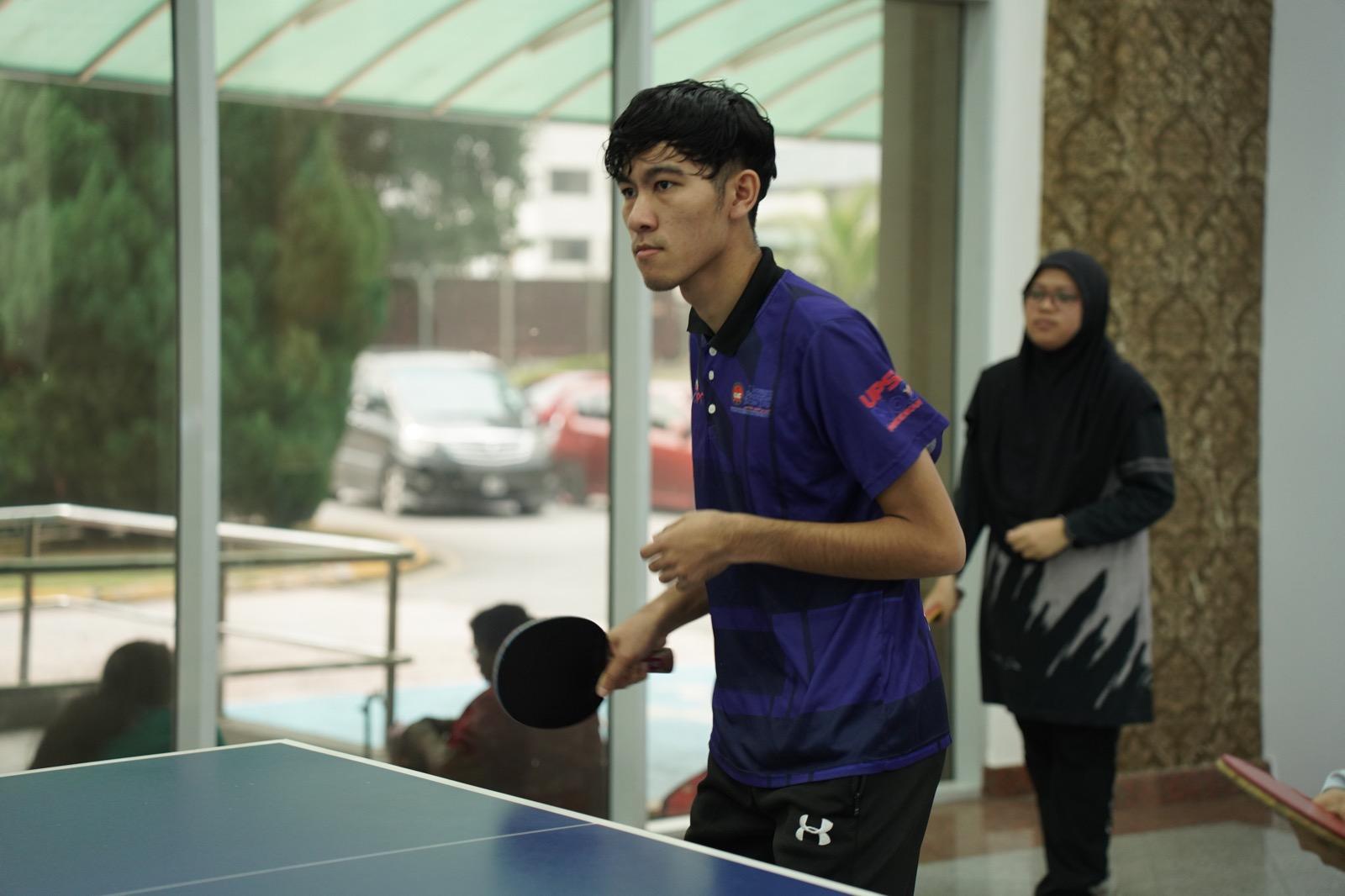 Perlawanan Persahabatan Sukan Ping Pong Antara MPS Dan UPSI