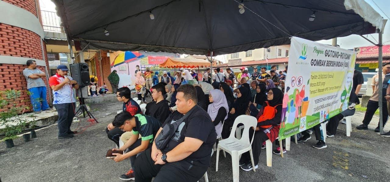 Program Gotong-Royong Gombak Bersih Indah Bersama Ahli Majlis MPS, JKP Zon 3