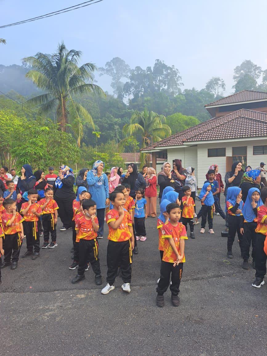 Hari Sukan Tabika Kemas Batu 7, Gombak Di Taman Rimba Bukit Lagong
