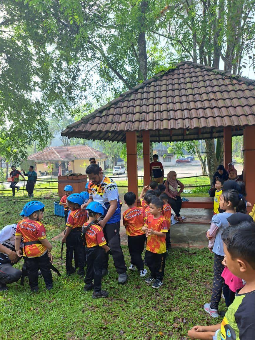 Hari Sukan Tabika Kemas Batu 7, Gombak Di Taman Rimba Bukit Lagong