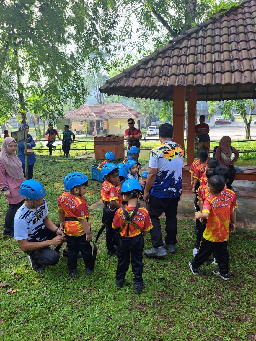 Hari Sukan Tabika Kemas Batu 7, Gombak Di Taman Rimba Bukit Lagong
