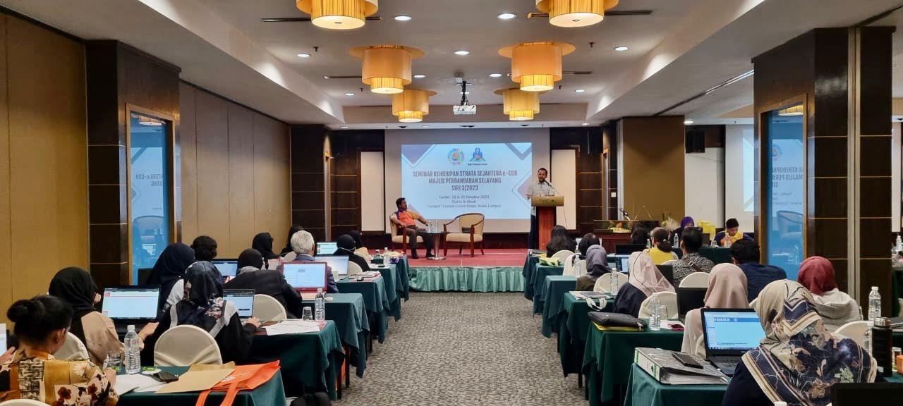 Seminar Kehidupan Strata Sejahtera e-COB Majlis Perbandaran Selayang