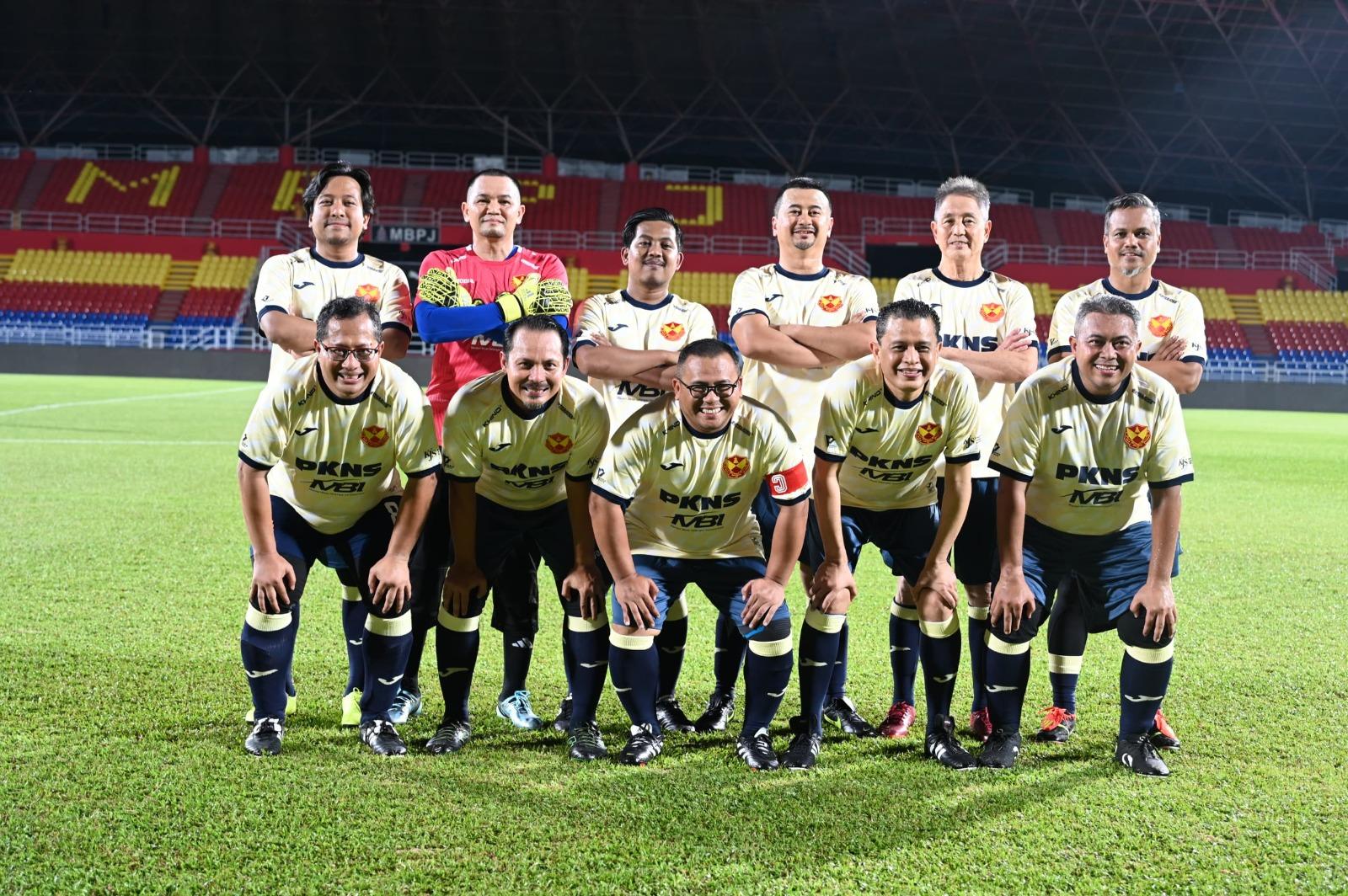 PERLAWANAN PERSAHABATAN DI ANTARA PASUKAN PILIHAN DYTM RAJA MUDA SELANGOR DAN PASUKAN PILIHAN DATO' MENTERI BESAR SELANGOR